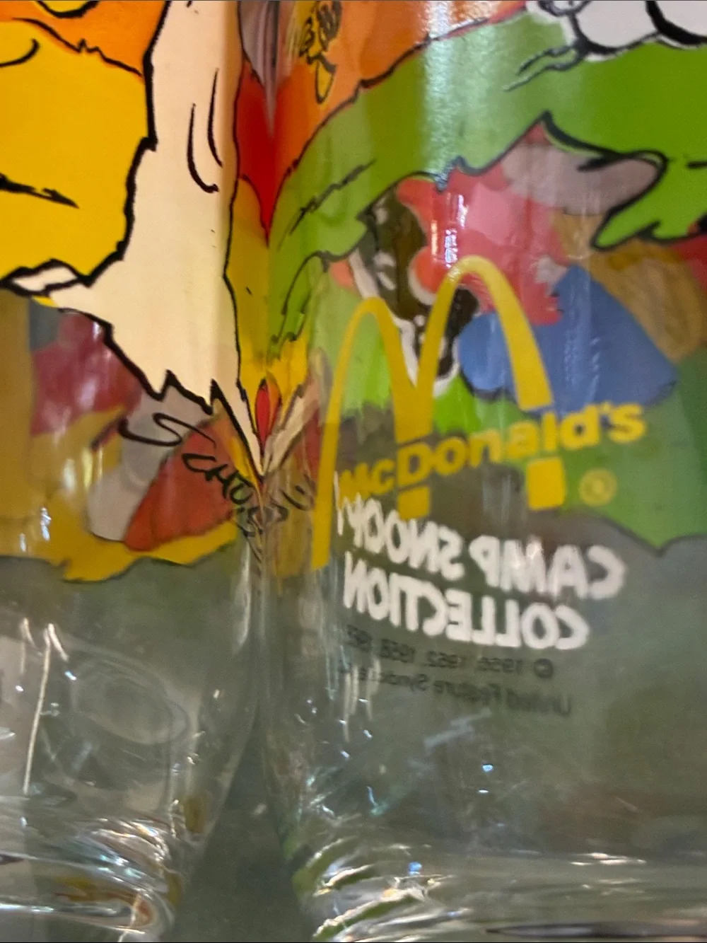 Peanuts Comic Strip Glass Tumbler - Snoopy & Friends